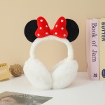 耳罩厂家-新款女士冬季保暖防寒折叠可爱毛绒学生卡通