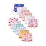 吸水裤工厂-棉质训练裤给女孩男孩防水可洗卡通