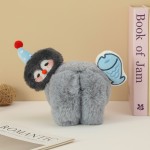 耳罩工厂-秋冬保暖毛绒企鹅可爱折叠户外骑行防寒