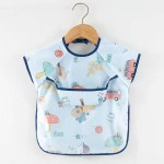 新生儿围兜厂家-定制领口防水方巾给儿童女孩男孩