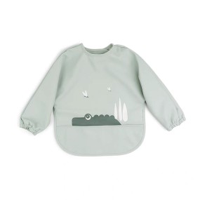 一次性围兜工厂-无纺布喂养卡通印花防水便携