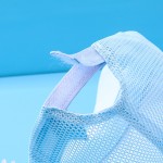 婴儿发带供应商-3件套纯色柔软尼龙弹性蝴蝶结打结新生儿