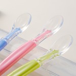 喂养工具供应商-不锈钢勺叉套装易用于婴儿喂养