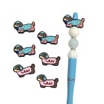 婴儿牙胶厂家-用于三丽鸥圣诞系列DIY珠宝柔软玩具鲸鱼