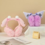 耳罩厂家-工厂批发可爱卡通毛绒折叠冬季保暖给女孩