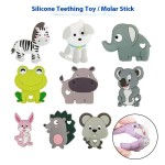 婴儿产品厂家-新款卡通腊肠狗珠子食品级硅胶DIY串珠