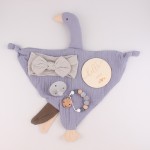 婴儿安抚奶嘴供应商-可爱扁平设计配卡通心形水果图案手持