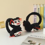 毛绒耳罩供应商-给儿童和成人新款可爱卡通设计冬季防冻