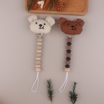 安抚奶嘴链工厂-卡通水果防掉落硅胶配雏菊链玩具