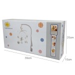 床铃工厂-白色天使旋转音乐挂件