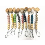 奶嘴夹供应商-可定制天然榉木安抚奶嘴