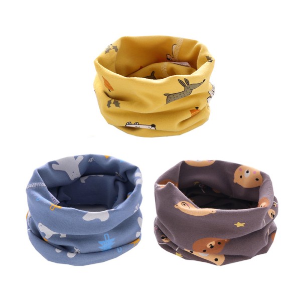 儿童围巾供应商-棉质春季幼儿脖套