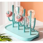 奶瓶架工厂-便携晾干架树枝支架