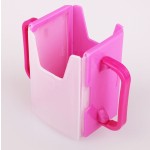 奶瓶架工厂-可调安全塑料杯奶架