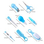 婴儿护理套装供应商-8件健康护理育儿套装