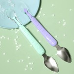 喂养勺供应商-双头果泥刮刀