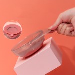 喂养碗供应商-辅食碗带盖吸盘