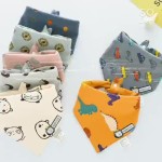 三角围嘴工厂-双面棉质卡通印花围裙