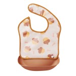 婴儿围嘴工厂-EVA防水可拆卸饭兜