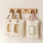 纸巾盒罩生产厂家-可爱棉质悬挂车载装饰