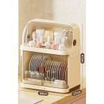 食物存储生产厂家-带沥水架防尘柜