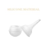 手动吸鼻器生产厂家-可重复使用硅胶便携注射器