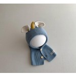 熊耳帽供应商-手工钩编巴拉克拉瓦厚实防风