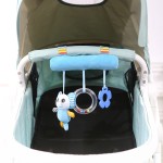 挂式摇铃供应商-沙沙声感官推车汽车座椅玩具