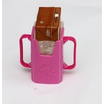 奶瓶架工厂-可调安全塑料杯奶架