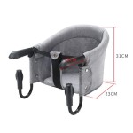 餐桌椅供应商-可折叠夹式高椅存储