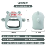 牙胶手套生产厂家-动物形状柔软硅胶咀嚼