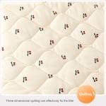 竹毯生产厂家-绗缝印花纯色游戏垫