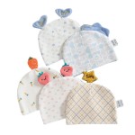 婴儿帽供应商-棉质新生儿帽0-1岁