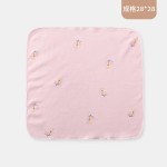 婴儿毛巾生产厂家-纯棉超柔软手帕