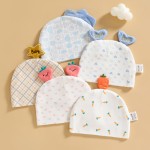 婴儿帽供应商-棉质新生儿帽0-1岁