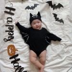 蝙蝠服装供应商-万圣节连体衣带帽Cosplay