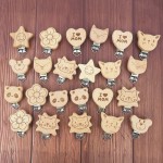 奶嘴夹供应商-可定制天然榉木安抚奶嘴