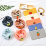 保暖围巾生产厂家-加厚棉质儿童脖套冬季