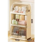 食物存储生产厂家-带沥水架防尘柜