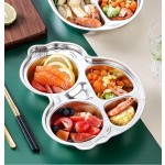 食物托盘生产厂家-卡通形状304不锈钢盘