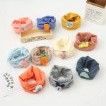 保暖围巾生产厂家-加厚棉质儿童脖套冬季