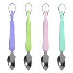 喂养勺供应商-双头果泥刮刀