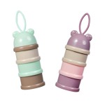 奶粉盒供应商-不含BPA3层旅行存储