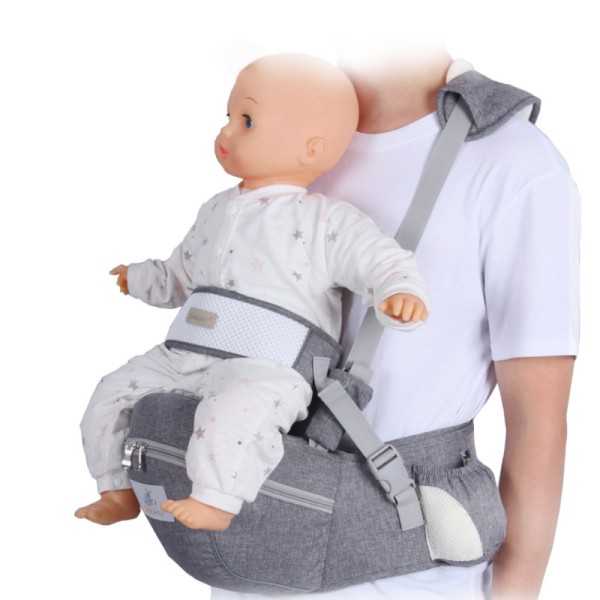 腰凳背带生产厂家-人体工学防滑腰凳袋