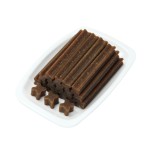 犬用零食工厂-代工批发绿茶味洁牙棒零食