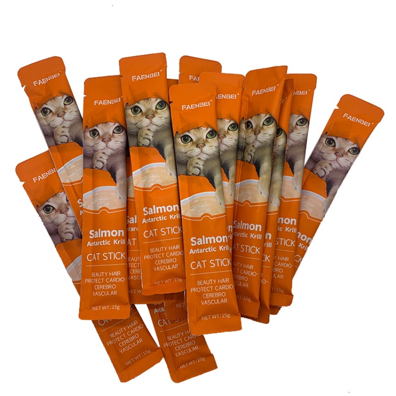 猫食工厂-高蛋白湿零食多种口味OEM