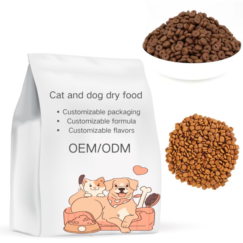 Dry Pet Food Factory - High-Protein Chicken Cube ODM ODM