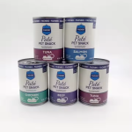 锡罐生产厂家-ODM硅胶宠物主餐盖