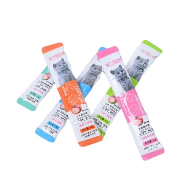 宠物零食工厂-有机猫零食营养条湿软罐头食品