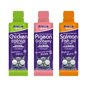 宠物零食工厂-高端品质50克猫米饭营养湿粮工厂直销